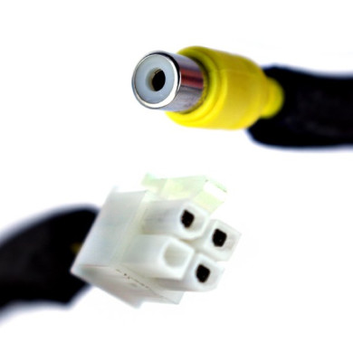 Adapter voor aansluiting van achteruitrijcamera op monitor Subaru 2006-2013