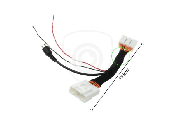 Adapter voor achteruitrijcamera voor monitor Mazda 3 Hatchback 2013 - 2018