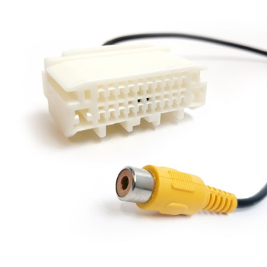 Adapter voor aansluiting van de achteruitrijcamera op de monitor Jeep Wrangler 2007 - 2018 