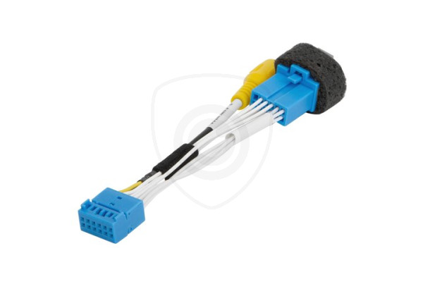 12-PIN-adapter VW, Škoda, Seat voor aansluiting van de achteruitrijcamera op de monitor