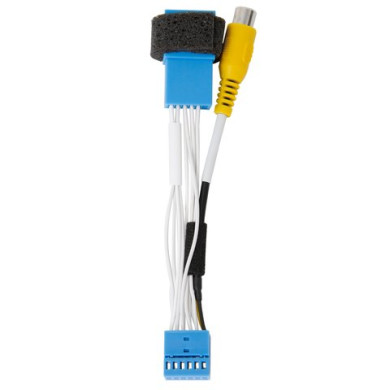 12-PIN-adapter VW, Škoda, Seat voor aansluiting van de achteruitrijcamera op de monitor