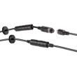 4-pin-kabel railbevestiging mannelijk / vrouwelijk – verschillende lengtes
