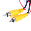 Cinch-kabel mannelijk/vrouwelijk – verschillende lengtes