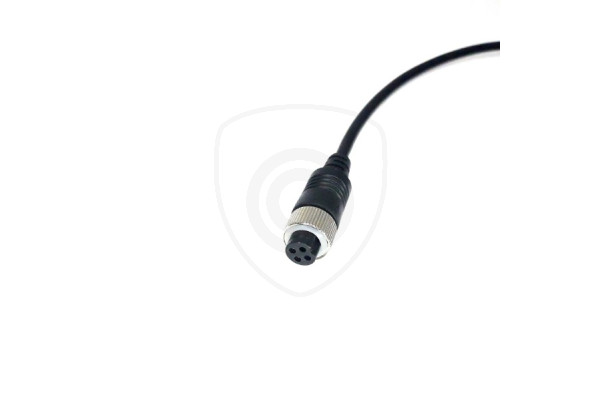 Y-adapter 4-pin vrouwelijk / 2x RCA vrouwelijk + voeding vrouwelijk