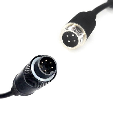 Y-adapter 6-pin mannelijk / 4-pin mannelijk