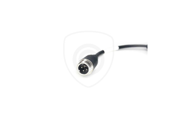 Y-adapter 4-pin mannelijk / 2x RCA mannelijk + DC-voeding vrouwelijk