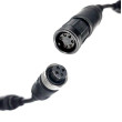 Adapterconnector 6-pin vrouwelijk / 4-pin vrouwelijk