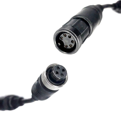 Adapterconnector 6-pin vrouwelijk / 4-pin vrouwelijk