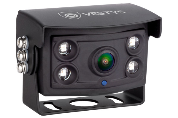 De camera VESTYS ONE, de achteruitrijcamera voor vrachtwagens, tractoren, maaidorsers en transportvoertuigen