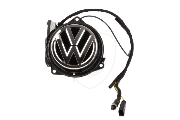 Achteruitrijcamera in VW-logo – uitklapbare camera voor Volkswagen