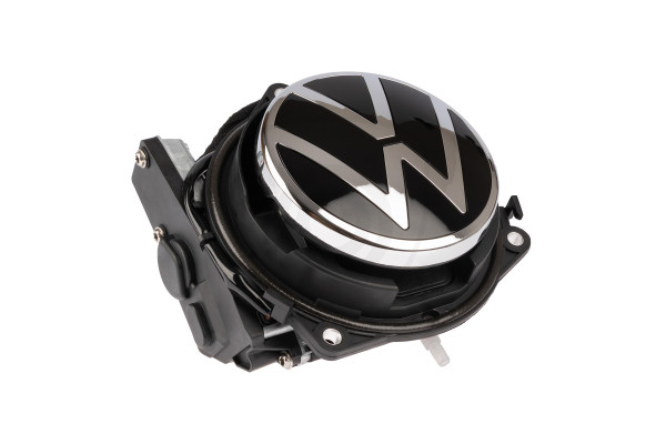 Achteruitrijcamera in VW-logo – uitklapbare camera voor Volkswagen