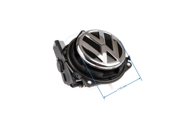 Achteruitrijcamera in VW-logo – uitklapbare camera voor Volkswagen