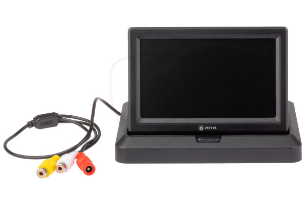 Opvouwbare 5″ automonitor voor Achteruitrijcamera’s
