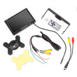 7″ staande monitor in de auto voor Achteruitrijcamera’s