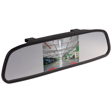 Monitor in de achteruitkijkspiegel 4,3″