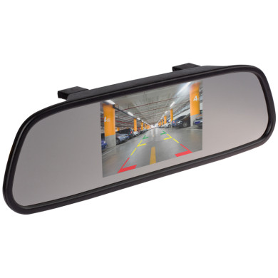 Monitor in de achteruitkijkspiegel 5″
