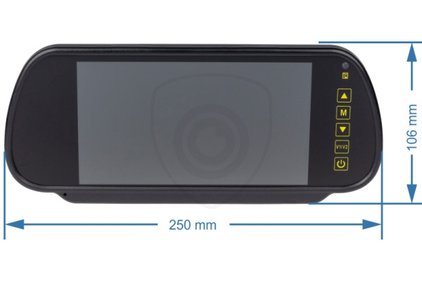 Achteruitkijkspiegelmonitor 7″