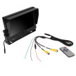9″ AHD 4-PIN opbouwmonitor voor de auto voor Achteruitrijcamera’s