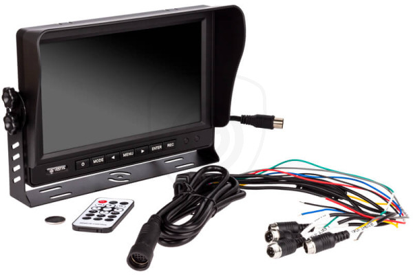 Monitor voor bedrijfsvoertuigen VESTYS AHD 9″ Quad