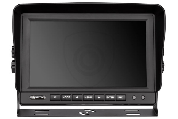 Monitor voor bedrijfsvoertuigen VESTYS AHD 9″ Quad
