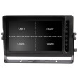 Waterdichte AHD-monitor 10,1″ Quad
