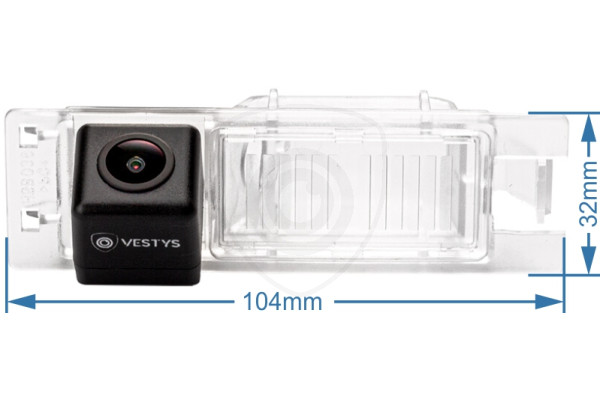 Afmetingen van de achteruitrijcamera voor Fiat Bravo 2, Palio, Tipo en Grande Punto Afmetingen van de achteruitrijcamera voor Fiat Bravo 2, Palio, Tipo en Grande Punto