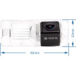 Achteruitrijcamera Renault Megane, Clio, Master, Kangoo en andere, 2002, 2003, 2004, 2005, 2006, 2007, 2008, 2009, 2010, 2011, 2012, 2013 