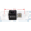 Achteruitrijcamera Škoda Octavia 2 en Roomster, 2004, 2005, 2006, 2007, 2008, 2009