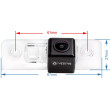 Achteruitrijcamera Škoda Octavia 2 en Roomster, 2004, 2005, 2006, 2007, 2008, 2009