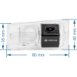 Achteruitrijcamera Kia Ceed 2 en 3 2012, 2013, 2014, 2015, 2016, 2017, 2018, 2019