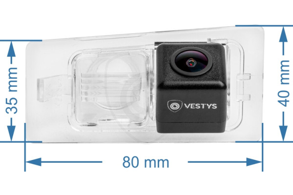 Afmetingen van de achteruitrijcamera voor Kia Ceed Afmetingen van de achteruitrijcamera voor Kia Ceed