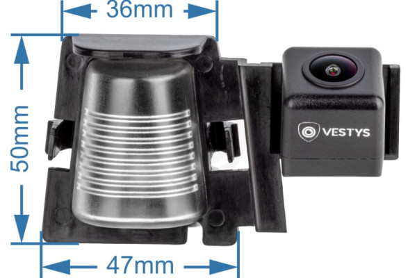 Achteruitrijcamera Jeep Wrangler JK 2013, 2014, 2015, 2016