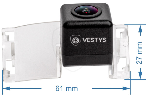 Afmetingen van de achteruitrijcamera voor Mazda 5 CW Afmetingen van de achteruitrijcamera voor Mazda 5 CW