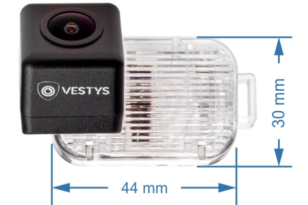 Afmetingen van de achteruitrijcamera voor Mazda 6 CW Afmetingen van de achteruitrijcamera voor Mazda 6 CW