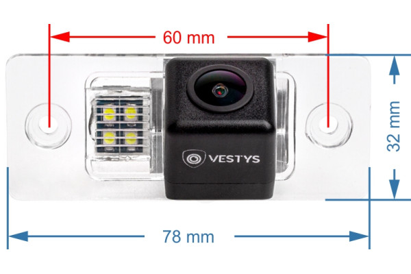 Achteruitrijcamera VW Touareg, Tiguan, Golf, Passat, Bora