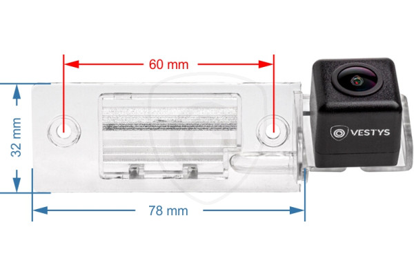 Achteruitrijcamera VW Touareg, Tiguan, Golf, Passat, Bora