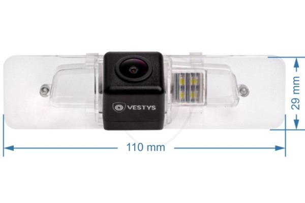 Afmetingen van de achteruitrijcamera voor Subaru Legacy Afmetingen van de achteruitrijcamera voor Subaru Legacy
