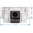 Achteruitrijcamera Suzuki SX4 Sedan 2007, 2008, 2009, 2010, 2011, 2012, 2013, 2014