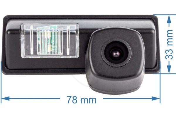 Afmetingen van de achteruitrijcamera voor Suzuki SX4 Sedan Afmetingen van de achteruitrijcamera voor Suzuki SX4 Sedan