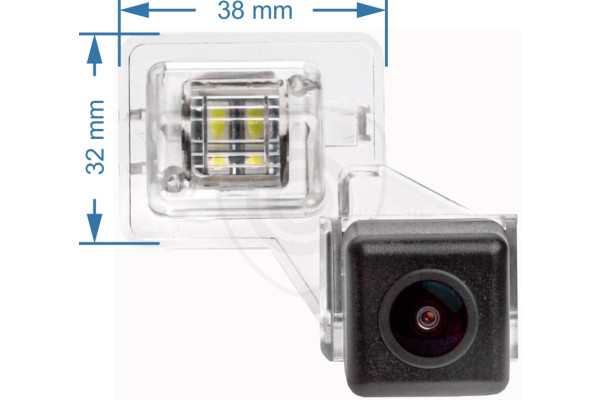 Afmetingen van de achteruitrijcamera voor Suzuki SX4 Hatchback Afmetingen van de achteruitrijcamera voor Suzuki SX4 Hatchback
