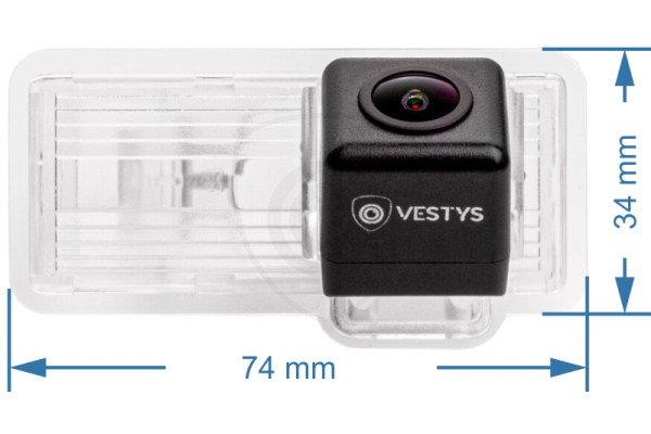 Achteruitrijcamera Toyota Land Cruiser, 100, 120, 200 (zonder reservewiel op de achterdeur)