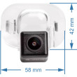 Achteruitrijcamera Hyundai ix20, Accent 2010, 2011, 2012, 2013, 2014, 2015