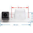 Achteruitrijcamera Volkswagen T4 (Multivan, Transporter, Caravelle) 2001, 2002, 2003, 2004, 2005,  2006, 2007, 2008, 2009, 2010, 2011