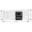 Achteruitrijcamera KIA Carens 4. (2013 - 2016)