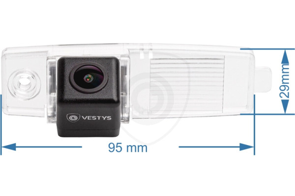 Afmetingen van de achteruitrijcamera voor Lexus RX Afmetingen van de achteruitrijcamera voor Lexus RX