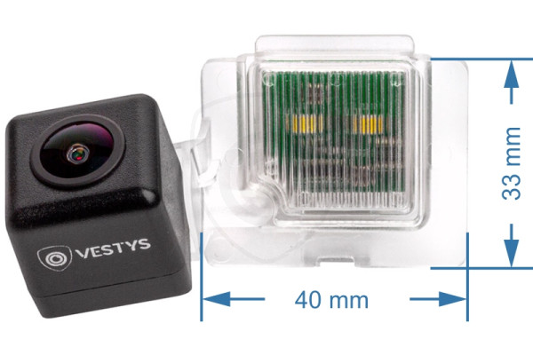 Achteruitrijcamera Mercedes-Benz C-Klasse (W205, C205, A205 en S205)