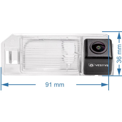 Peugeot Achteruitrijcamera - Model 1