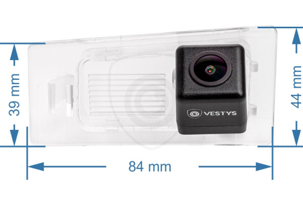 Afmetingen van de Achteruitrijcamera voor Hyundai Elantra, i30 CW en i20 Afmetingen van de Achteruitrijcamera voor Hyundai Elantra, i30 CW en i20