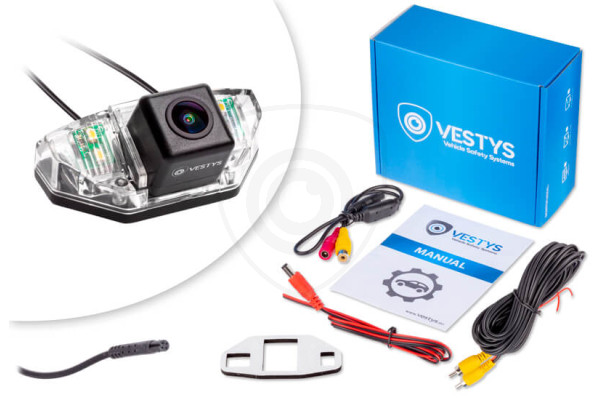 Inhoud van de verpakking van de achteruitrijcamera voor Honda CR-V 3 Inhoud van de verpakking van de achteruitrijcamera voor Honda CR-V 3