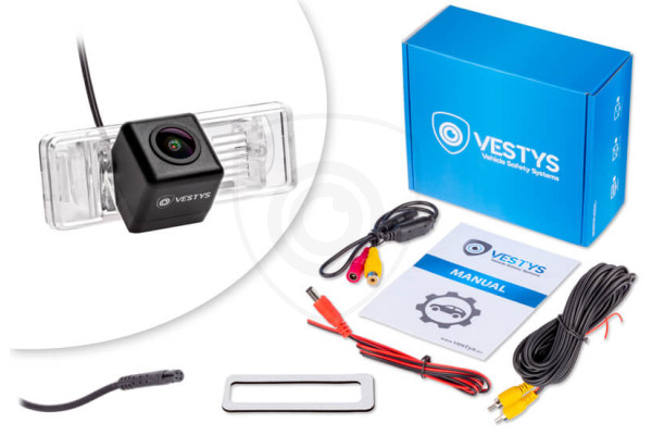 Achteruitrijcamera Mercedes-Benz Vito, Viano, Sprinter 2003, 2004, 2005, 2006, 2007, 2008, 2009, 2010, 2011, 2012, 2013, 2014, 2015, 2016, 2017, 2018, 2019
